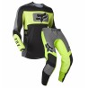Completo Motocross Enduro FOX Flexair Mirer Nero-Giallo Fluo