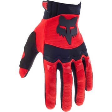 Guanti Motocross Enduro FOX Dirtpaw Rosso Fluo 2024