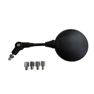 Specchietto Ripieghevole Destro/Sinistro con Adattatori M8/M10 - Nero
