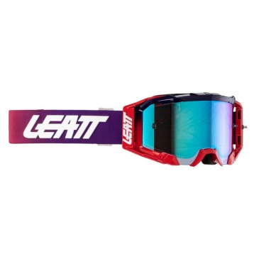 Maschera Motocross Enduro LEATT Velocity 5.5 Iriz Viola