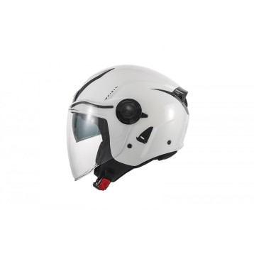 Casco Jet Urban UFO Plast Spirit Bianco Lucido