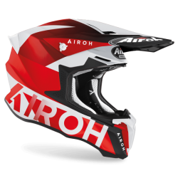 Casco Motocross Enduro AIROH Twist 2.0 Red Matt Lift